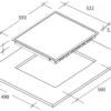 Candy CH64CCB/4U2 Idea 60cm 4-Zone Glass Ceramic Hob - Image 5