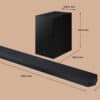 Samsung HW-Q700D/ZF True 3.1.2ch Soundbar w/Dolby Atmos/DTS:X - Image 2