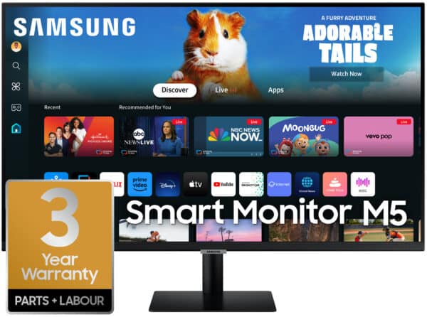 Samsung LS32DM500EUXEN 32" M50D Full HD Smart Monitor