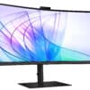 Samsung LS34C652VAUXEN 34" ViewFinity S65VC Ultra WQHD Curved High Resolution Monitor with Webcam - Image 2