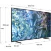 Samsung Q60D TV QLED 4K 75” QE75Q60DAUXZT Smart TV Wi-Fi Titan Gray 2024, Quantum Processor Lite 4K, 4K Upscaling, AirSlim Design, OTS Lite - Image 2