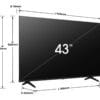 Hisense 43E7NQ 43″ QLED 4K Ultra HD Smart TV Wi-Fi - Image 2