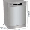 Hisense HS643D90X 60cm Free Standing Dishwasher - Image 3