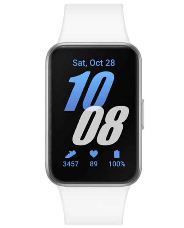 Samsung Galaxy Fit3 AMOLED 40mm Fitness Tracker Smartwatch - Silver - Image 2