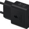 Samsung 25W Super Fast Charging Travel Adapter (with C to C Cable) - Black