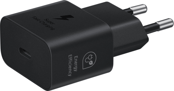 Samsung 25W Super Fast Charging Travel Adapter (with C to C Cable) - Black - Image 3