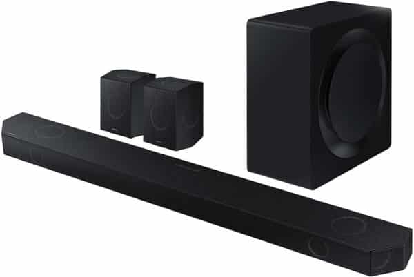 Samsung HW-Q990D/ZF Q-Series 11.1.4ch Cinematic Soundbar with Subwoofer and Rear Speakers