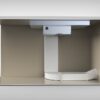 Baraldi 01DIM01EBL83 Diamond Bridge Induction Hob with Integrated Hood - Image 7