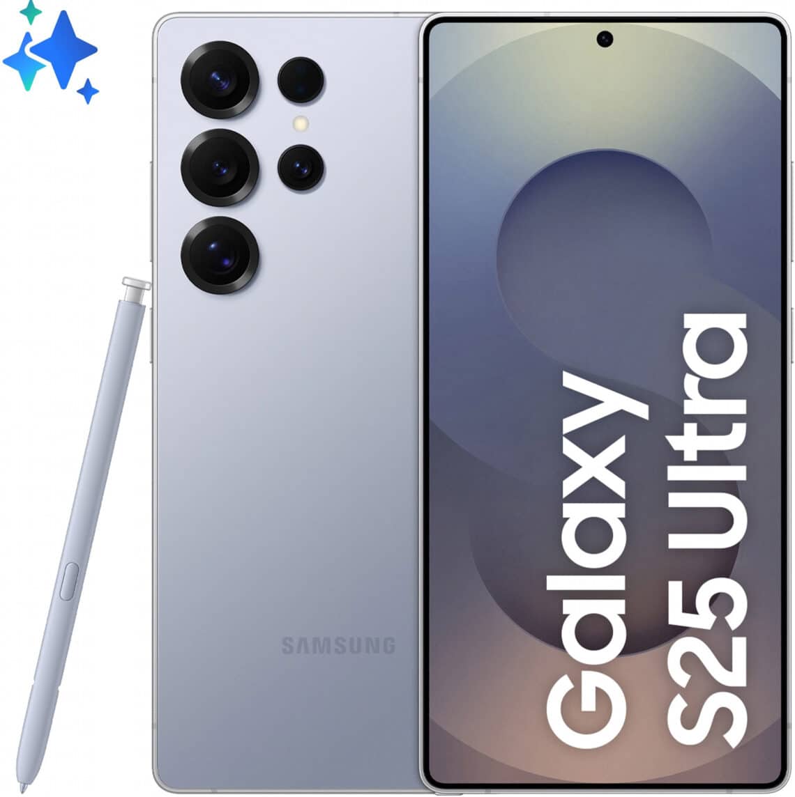 Samsung Galaxy S25 Ultra 5G AI 12GB/256GB - Titanium Silver/Blue