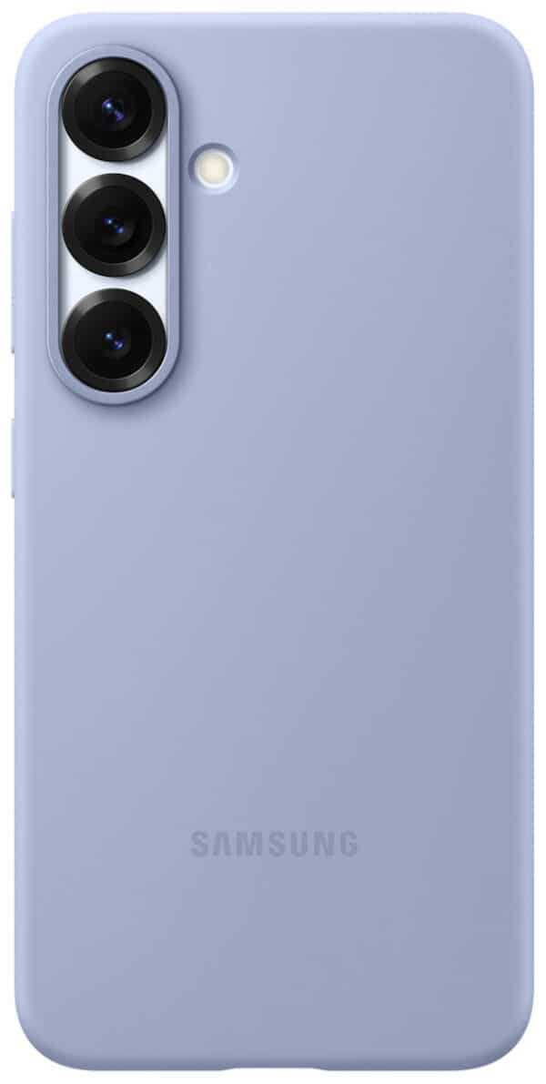 Samsung Galaxy S25 Silicone Case - Light Blue - Image 3