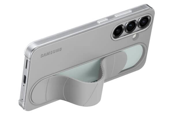 Samsung Galaxy S25 Standing Grip Case - Gray - Image 5