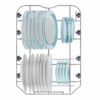 Candy RapidÓ CI1C7SB1FA Wi-Fi 45cm Built-In Dishwasher - Image 3