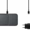 Samsung 15W Super Fast Wireless Charger Duo Pad (without Travel Adapter) - Black - Image 5