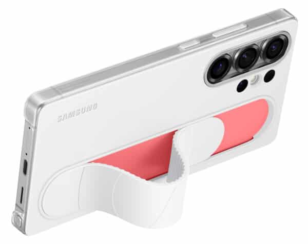 Samsung Galaxy S25 Ultra Standing Grip Case - White - Image 5