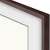 Customisable Modern Brown Bezel for The Frame 55" TV