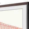 Customisable Modern Brown Bezel for The Frame 43" TV - Image 3