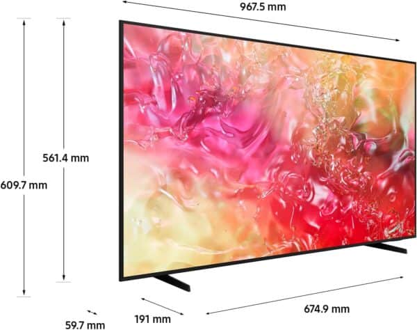 Samsung UE43DU7190UXZT 43” Crystal UHD 4K Smart TV Wi-Fi - Image 2
