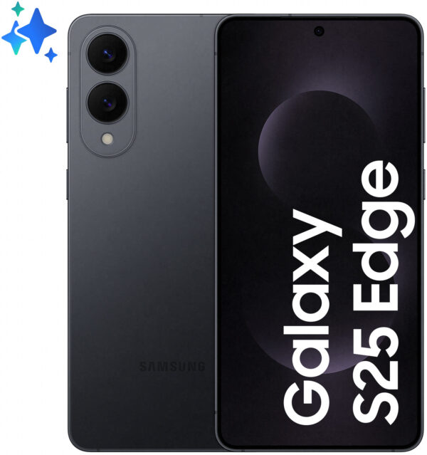 Pre-Order Samsung Galaxy S25 Edge 5G AI 12GB/256GB - Titanium JetBlack