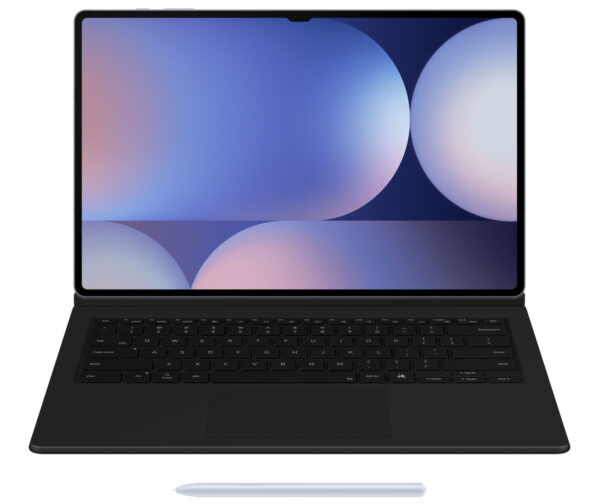 Samsung Galaxy Tab S9/S10 Ultra AI Book Cover Keyboard with Trackpad - Black - Image 9