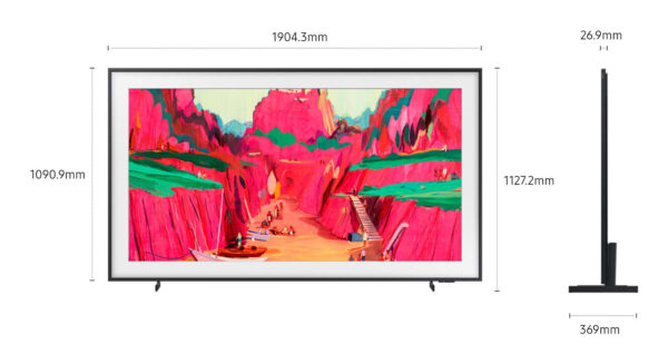 Pre-Order Samsung QE85LS03FWUXZT 85" The Frame Pro LS03FW 4K Vision AI Smart TV - Image 3