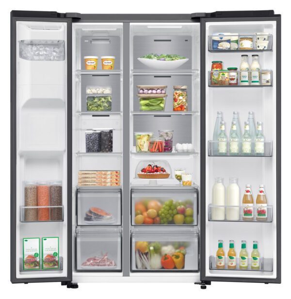 Samsung RS70F64KEFEF SpaceMax™ 640L American Style Fridge Freezer - Image 4