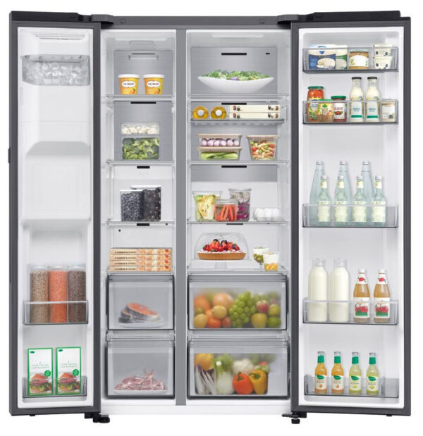 Samsung RS80F66KCTEF Bespoke AI Series 8 with SpaceMax™ 634L American Style Fridge Freezer - Image 2