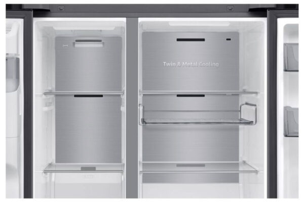 Samsung RS80F66KCTEF Bespoke AI Series 8 with SpaceMax™ 634L American Style Fridge Freezer - Image 3