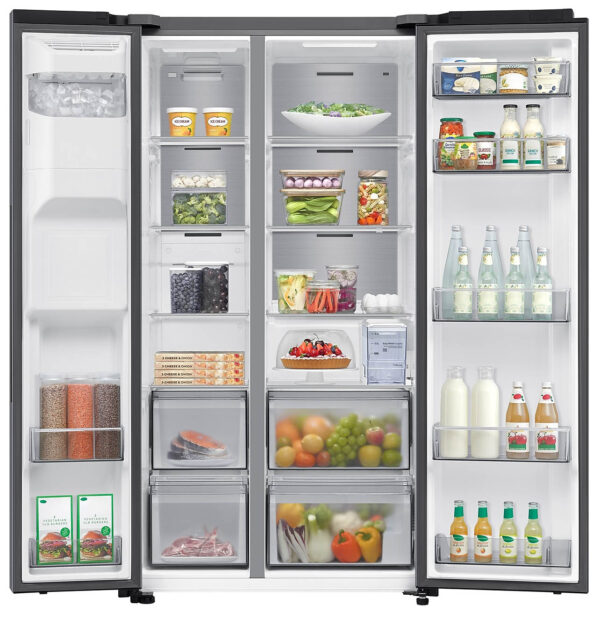 Samsung RS70F65KETEF SpaceMax™ 640L American Style Fridge Freezer - Image 3