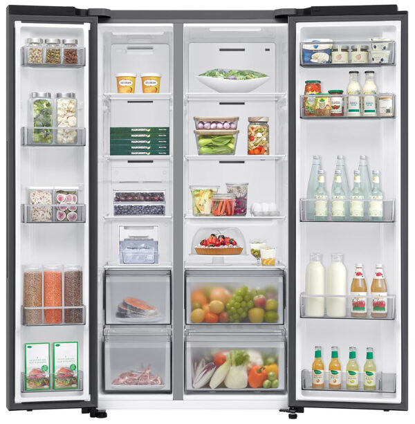 Samsung RS70F65QDTEF SpaceMax™ 659L American Style Fridge Freezer - Image 3