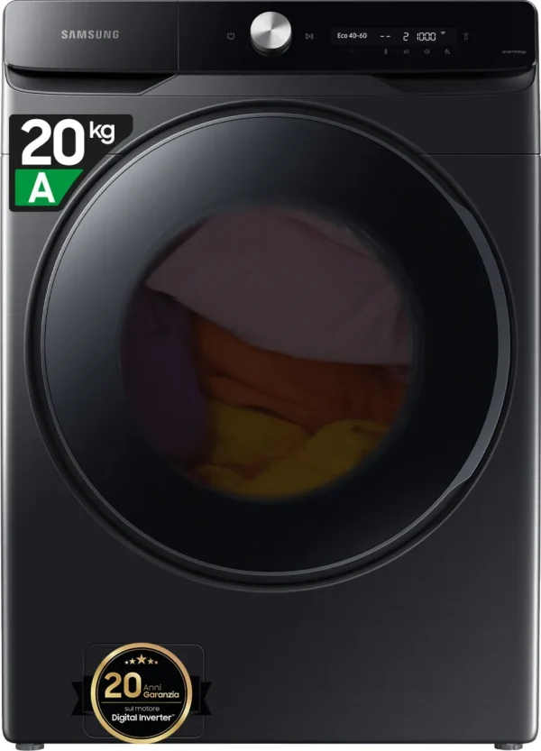 Samsung WF20DG8650BVU3 20kg 1000rpm AI Control Washing Machine