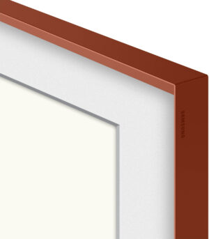 Customisable Modern Red Bezel for The Frame 55" TV