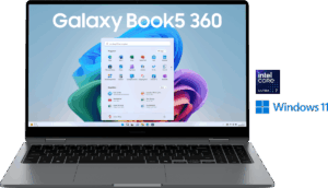 Samsung Galaxy Book5 Pro 360 (15.6", Core Ultra 7, 16GB/512GB) 2-in-1 Laptop, Copilot+ PC Win11 Home