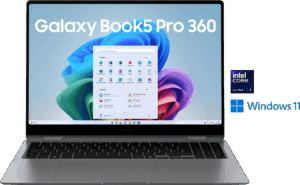 Samsung Galaxy Book5 Pro 360 (16", Core Ultra 7, 16GB/512GB) 2-in-1 Laptop, Copilot+ PC