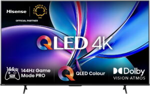 Hisense 85E7Q PRO 85″ 4K QLED Smart TV Wi-Fi