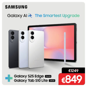 Samsung Galaxy S25 Edge 12GB/256GB (Silver) + Samsung Galaxy Tab S10 Lite Wi-Fi 6 6GB/128GB (Silver)