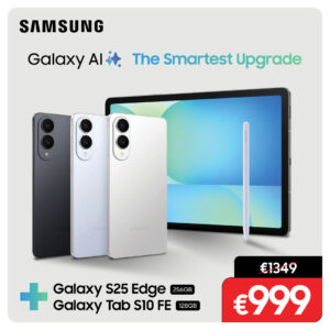 Samsung Galaxy S25 Edge 12GB/256GB (Silver) + Samsung Galaxy Tab S10 FE Wi-Fi 6 8GB/128GB (Gray) (Copy)