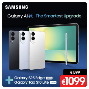 Samsung Galaxy S25 Edge 12GB/512GB (Silver) + Samsung Galaxy Tab S10 FE Wi-Fi 6 8GB/128GB (Gray)