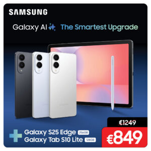 Samsung Galaxy S25 Edge 12GB/256GB (Silver) + Samsung Galaxy Tab S10 Lite Wi-Fi 6 6GB/128GB (Silver)