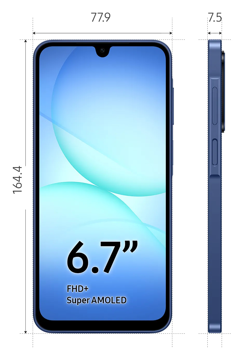 Samsung Galaxy A17 5G 8GB/256GB - Blue - Image 2