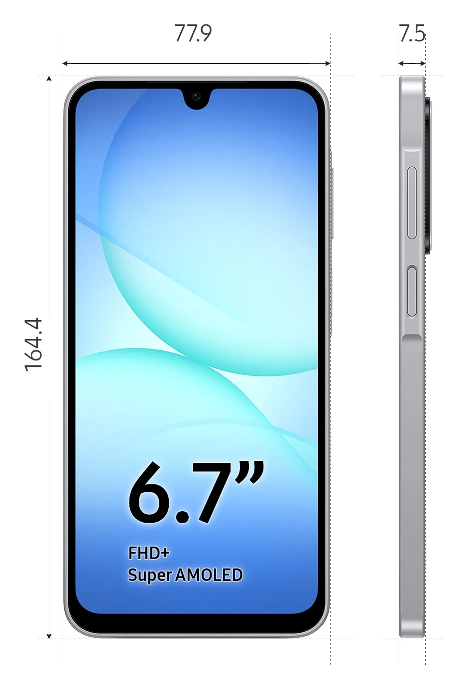 Samsung Galaxy A17 5G 8GB/256GB - Gray - Image 2