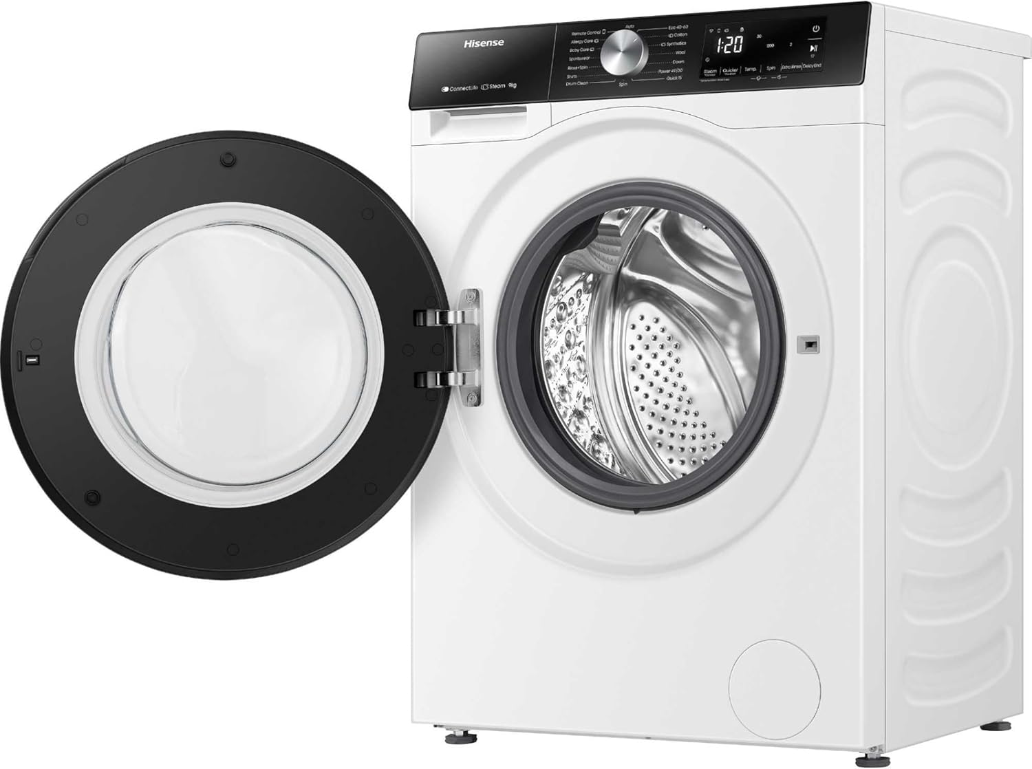 Hisense WF3S9043BW3 3S Series 9Kg 1400rpm Class A Washing Machine - Image 2