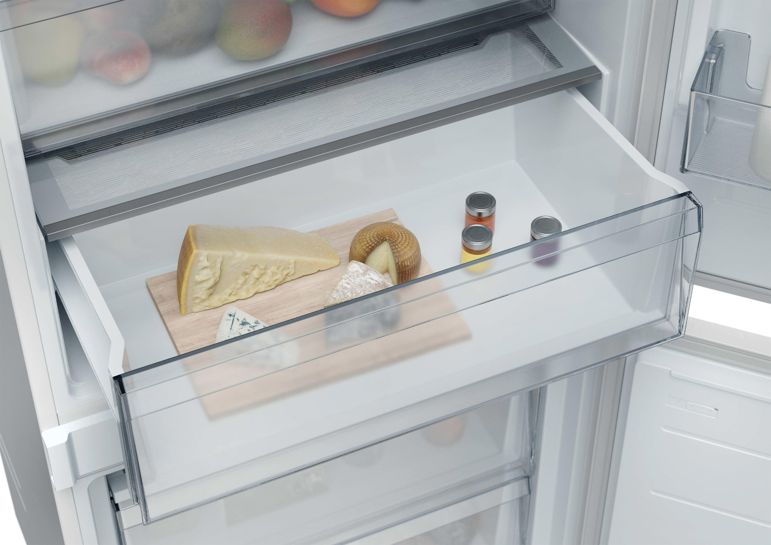 Candy ECNBQT3519EW Fresco 400 284L Class E Built-In Fridge-Freezer - Image 4