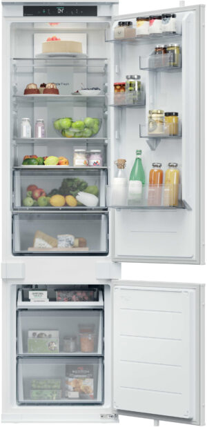 Candy ECNBQT3519EW Fresco 400 284L Class E Built-In Fridge-Freezer