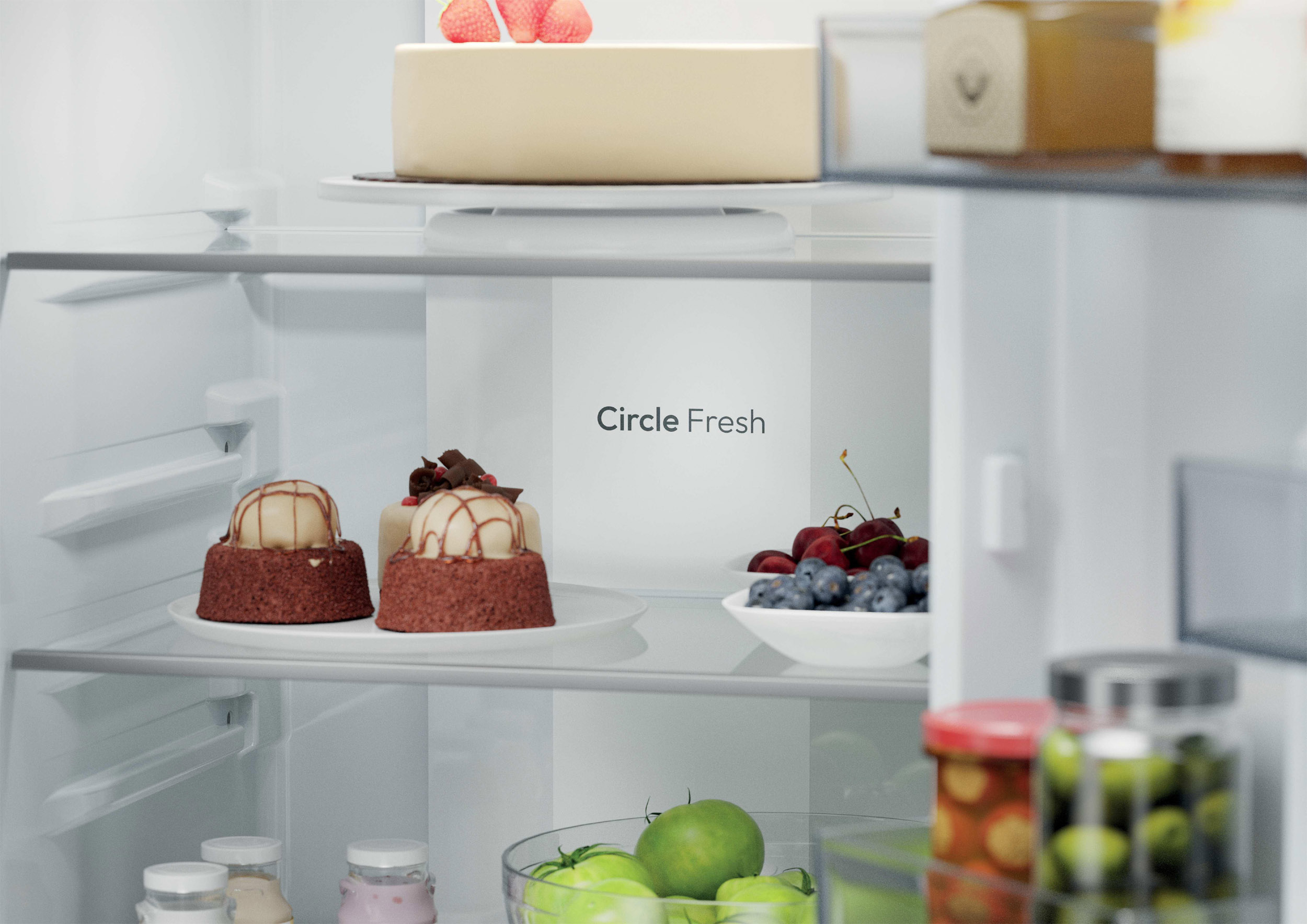 Candy ECNBQT3519EW Fresco 400 284L Class E Built-In Fridge-Freezer - Image 9