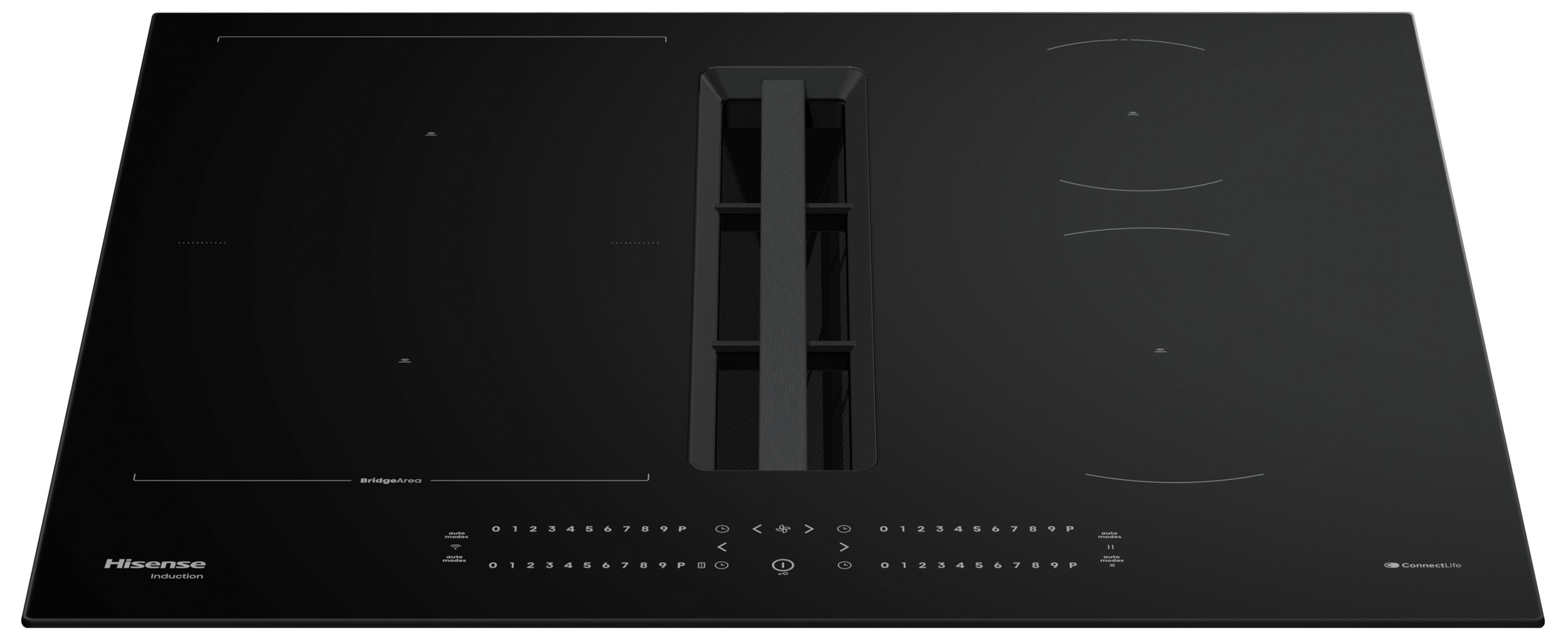 Hisense HEH6432BSCWF 60cm Induction Hob with Hood - Image 2