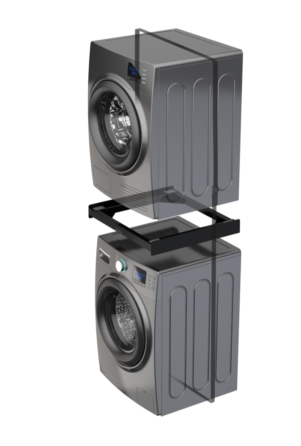 Meliconi Base Torre Black Stacking Kit - Image 2