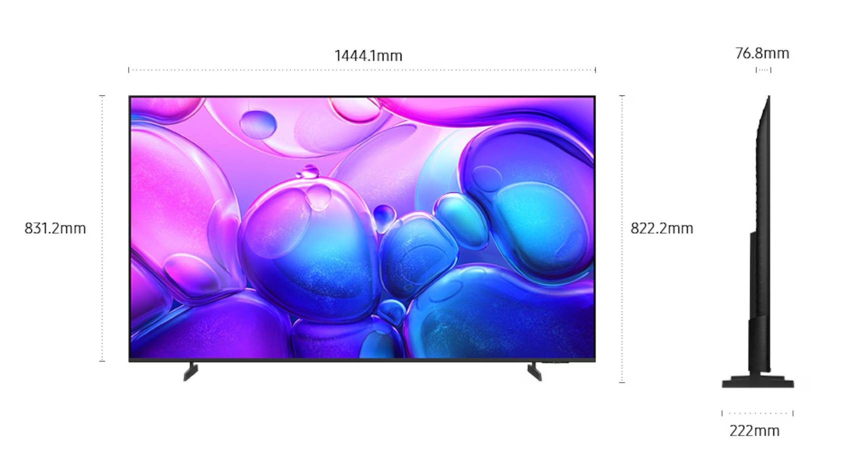 Samsung QE65Q6FAAUXZT 65” QLED Q6F 4K Smart TV - Image 2
