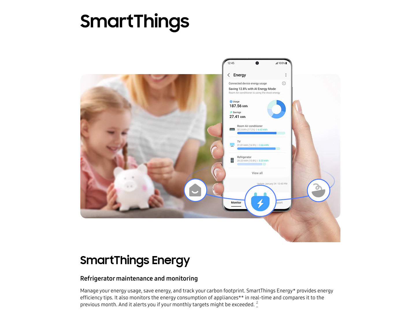 Samsung RF50C530EB1 EF AI 495L French Style Fridge Freezer ALL 3