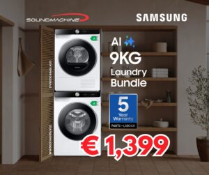 Samsung 9Kg AI Laundry Bundle