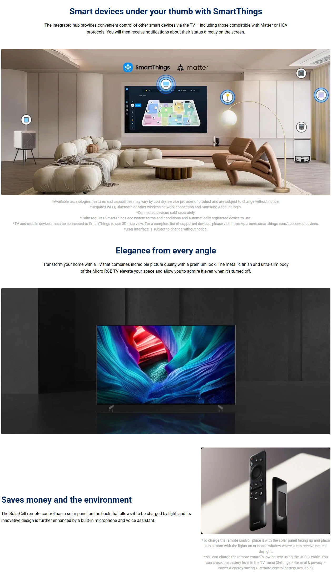 Samsung MRE115MR95FXXH 115” Micro RGB R95H 4K Samsung Vision AI Smart TV ALL 7